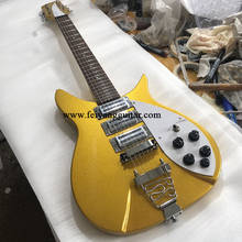 High-quality 6-string 325 electric guitar, gold paint, Korean pickup, rosewood fingerboard, bright fingerboard, postage 2024 - buy cheap
