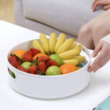Hot Deep Lazy Susan Turntable Food Storage Bin Fruit Display Tray Rotating Organizer for Kitchen Pantry Cabinet Refriger 2024 - buy cheap