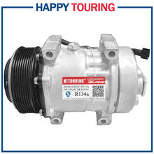 SD7H15 AC Compressor for LAND ROVER DEFENDER Cabrio (LD) 2.4 TD Td4 4x4 7H12-19D623-AC 1101148 4399E 4399 4101E 4151U JPB500270 2024 - buy cheap