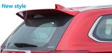 RQXR newest style ABS Rear Wing Rear Trunk roof visor Rear Spoiler for Mitsubishi outlander 2013 2014 2015 2016 unpainted 2024 - buy cheap