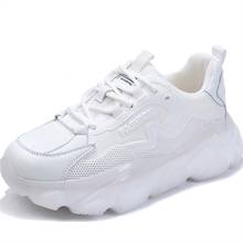 RASMEUP Platform Women Casual Chunky Sneakers Fashion Spring Breathable Ladies Trainers ThicK Bottom Sneakers Woman Basket Femme 2024 - buy cheap