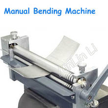 HR-320 small desktop manual roll machine steel plate, steel rod roll processing metal plate bending round machine 2024 - buy cheap
