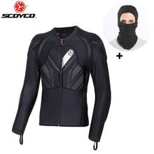 SCOYCO Motorcycle Jacket Motocross Protection Protective Gear Moto Jacket Motorcycle Armor Racing Body Armor, A-03 2024 - buy cheap