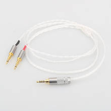 Аудиокабель 2,5 мм, 8 ядер, посеребренный кабель для наушников HE1000 HE400S HE560 Oppo PM-1 PM-2 2024 - купить недорого