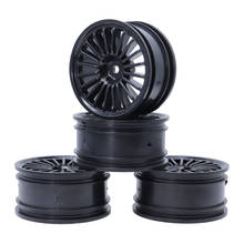 4PCS 1.9Inch Wheel Rims 12mm Hex Plastic Wheel Hub For 1/10 Drift On Road Touring Car Axial SCX10 HPI HSP Kyosho Sakura D4 TT01 2024 - buy cheap