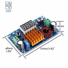 XH-M411 Adjustable DC-DC Step Up Module DC 3V-35V to DC 5V-45V Boost Module Digital Voltmeter Boost Converter Board 5A 2024 - buy cheap