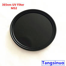 M52 365nm УФ-фильтр для камеры ZWB2 UG1 U-360 Ультрафиолетовый черный стеклянный видимый свет 2024 - купить недорого