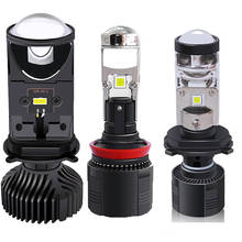 High/Low Beam Lamp H4 LED Mini Projector Lens Lamp H7 9003/HB2 H8 H11 H9 9005 HB3 9006 HB4 6000K 12V Car Auto Headlight RHD LHD 2024 - buy cheap