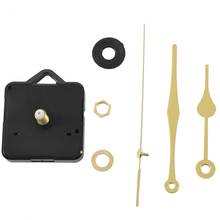 Quartz Clock Movement Mechanism Gold Hands DIY Repair Parts Kit 2024 - buy cheap