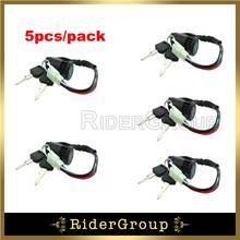 5pcs On Off Ignition Key Switch 4 Pin For 50cc 90cc 110cc 125cc 150cc Engine ATV Quad 4 Wheeler Pit Dirt Baja Bike Motorcycle 2024 - buy cheap