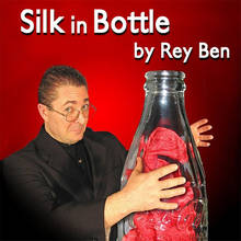 Шелк в бутылке от Rey Ben Gimmick шелк исчезновение Магия закрыть фокусы станок "Магия" реквизит, иллюзии забавная визуальная магия 2024 - купить недорого