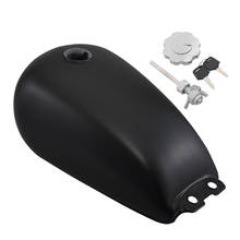 Motorcycle Gas Tank Universal Matte Black Fuel Gas Tank  9L 2.4 Gal Cafe Racer Fit For Suzuki GN 125 2024 - buy cheap