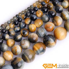 Natural Dream Lace Tiger Eye Round Loose Beads For Jewelry Making Strand 15 Inch DIY Fashion Jewelry Bead For Women Gifts 2024 - buy cheap