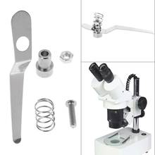 Stainless Steel Specimen Presser Holder Slides Clips for Biological Microscope 2024 - buy cheap