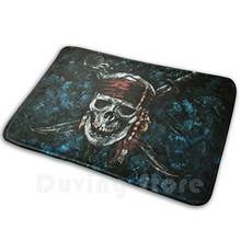 Pirate Jolly Roger Mat Rug Carpet Anti-Slip Floor Mats Bedroom Pirate Jolly Roger Pirate Of The Caribbean Caribbean Sparrow Jack 2024 - buy cheap