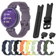 Pulseira de silicone para relógio inteligente, pulseira de substituição para garmin lily 2024 - compre barato