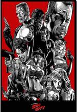 Шелковый плакат с художественным принтом из фильма Sin City, домашний Настенный декор 24x36 дюймов 2024 - купить недорого