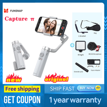 Funsnap Capture  Foldable Gimbal Palo Selfie Stick Phone Monopod Handheld Stabilizer for Smartphone iPhone Redmi Huawei Samsung 2024 - buy cheap