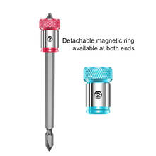 Destornillador de anillo magnetizador fuerte, puntas de destornillador eléctrico de anillo magnético, 1/4 ", 6,35mm 2024 - compra barato