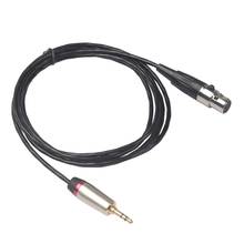 Gold Plated Extension Cable Mini XLR 3Pin Female to 3.5mm TRS Stereo Microphone Rugged and Durable Contact Performance 2024 - buy cheap