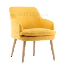 Nordic single sofa lazy couch chair small apartment bedroom living room balcony casual simple personality 2024 - buy cheap