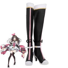 Virtual YouTuber Vtuber A.I.Channel Kizuna AI Customize High Heels Cosplay Shoes Boots 2024 - buy cheap