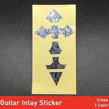Acoustic Electric Guitar Inlay Sticker Cross Imitation Abalone Fretboard Decals Fingerboard Sticker Guitarra Accsssories 2024 - buy cheap
