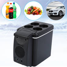 Samger 12V Car Refrigerator Freezer Heater 6L Mini Car Fridge Cooler Warmer Electric Fridge Portable Icebox Travel Refrigerator 2024 - buy cheap