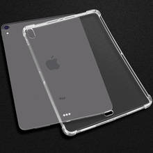 Capa de silicone transparente para ipad pro 11, capa de tpu macio para ipad pro 11 de 12.9 2024 - compre barato