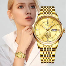 Reloj Mujer LIGE Brand Luxury Women Mechanical Watch Ladies Fashion Waterproof Crystal Automatic Wristwatches Luminous Clock+Box 2024 - buy cheap