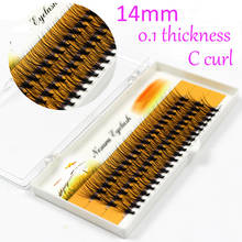 3 Lines 20D 0.1 Russian Volume color Eyelashes Extension C/D Curl Premade Fans Lash Hot Selling Eyelash Individual Extens 2024 - buy cheap