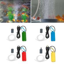 Portable Mini USB Aquarium Fish Tank Oxygen Air Pump Mute Energy Save Compressor C63B 2024 - buy cheap