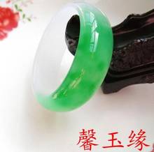 Koraba joias finas china natural bonita branca e verde, pulseira de jade nephrite, joias de jade para mulheres. 2024 - compre barato
