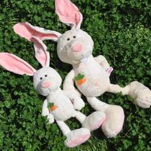 25cm-50cm Rabbit with Carrot Stuffed Plush Toy, Baby Kids Doll Gift Free Shipping 2024 - buy cheap