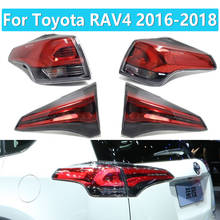 Luz LED trasera para coche Toyota RAV4, 2016, 2017, 2018, montaje de lámpara trasera 2024 - compra barato