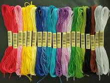 xiaoxiao 30 Colors Cross stitch thread   Embroidery Thread Floss Sewing Skeins Craft DIY  Bracelet braided 2024 - buy cheap