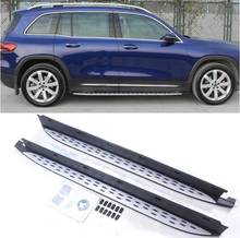 High Quality Aluminum Alloy Car Running Board Side Step Bar Guard Pedals For Mercedes- Benz X247 GLB180 GLB200 GLB250 2020 2021 2024 - buy cheap