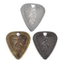 Guitar Picks Zinc Alloy Picks Electric Guitar Ballad Acoustic Guitar Ukulele Metal Picks Guitar Accessories Pick Guitar Picks 2024 - buy cheap