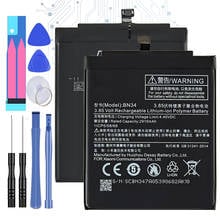 Bateria de substituição bn34 para xiaomi redmi 5a, xiaomi mi redmi5a 2910mah bn com código de trilha 2024 - compre barato