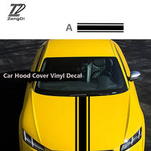 WRC Stripe Stickers for Renault Megane 2 3 Clio 4 Duster Captur Chevrolet cruze Mazda 3 6 BK CX5 Car Hood Cover Vinyl Decal 2024 - buy cheap