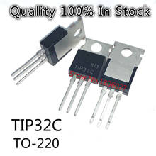 Transistor controlado por silicona, 10 unids/lote, TIP32C, PNP, darington TO-220 2024 - compra barato