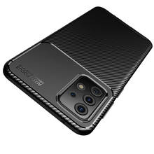 Carbon Fiber Cover For Samsung Galaxy A72 5G Case For Samsung A72 5G Silicone Anti-knock Ultra Thin Back Case For Samsung A72 5G 2024 - buy cheap