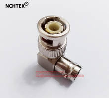 NCHTEK 90 Degree Right Angled BNC Male to Female Coax Adapter Connector/Free Shipping/25PCS 2024 - buy cheap