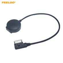 FEELDO-Adaptador de carga para Radio de coche, Cable USB 4,0, MDI/AMI, Bluetooth, para Mercedes Benz Audio AUX, 1 unidad, # CT6215 2024 - compra barato