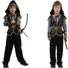 Indian Prince Costume for Boys Boy Child Archer Hunter Cosplay Halloween Purim Party Carnival Costumes Dress Up 2024 - buy cheap
