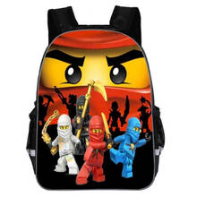 Mochila escolar de juego ninjago para niños, 11/13/16 pulgadas, para guardería 2024 - compra barato