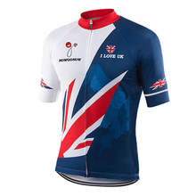 Classic cycling jersey United Kingdom men tops pro team Britain mtb road bike wear clothing Quick Dry Anti-sweat 100% Polyester 2024 - buy cheap