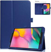 Capa para galaxy tab a 8 "em couro pu, proteção completa, capa 8.0, sm t290 t295 2024 - compre barato