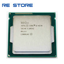 Intel Core i5 4570 processor Quad-Core 3.2GHz LGA 1150 desktop cpu 2024 - buy cheap