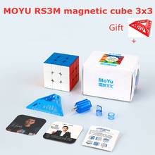 RS3M Magnetic cube 3x3x3 Magic Cube MoYu cube RS3M Maglev Upgrade cubo magico 3x3 RS3M Magnetic Cube 3*3 Speed Puzzle Toys 2024 - buy cheap